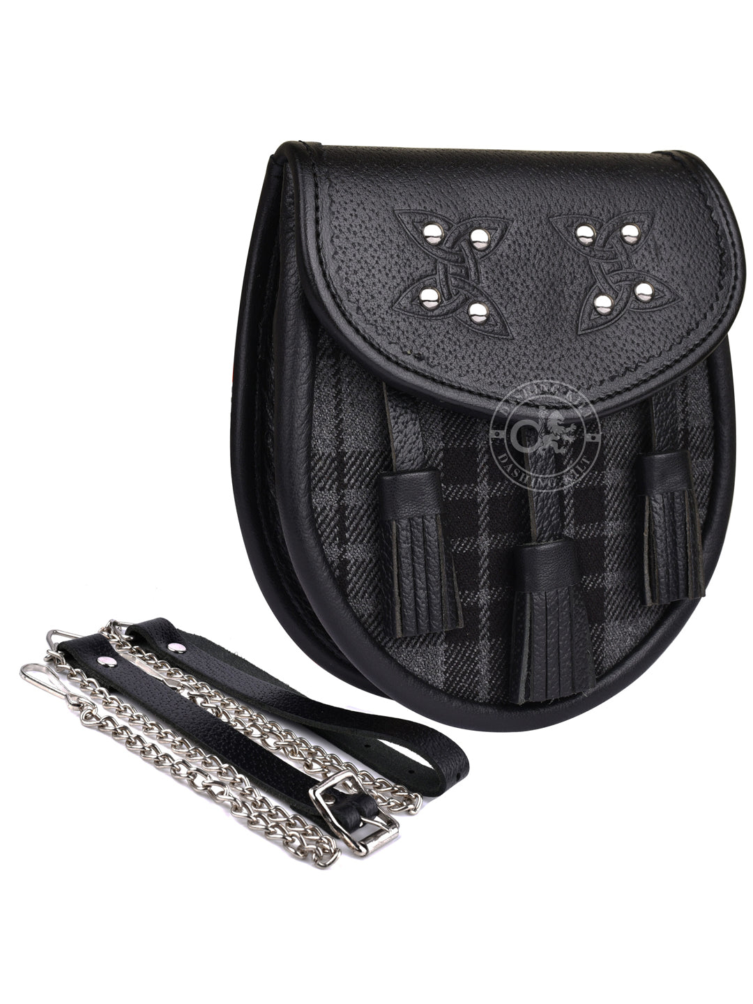 Semi Dress Ross Grey Watch Tartan Sporran-Kilt Accessory for Men’s