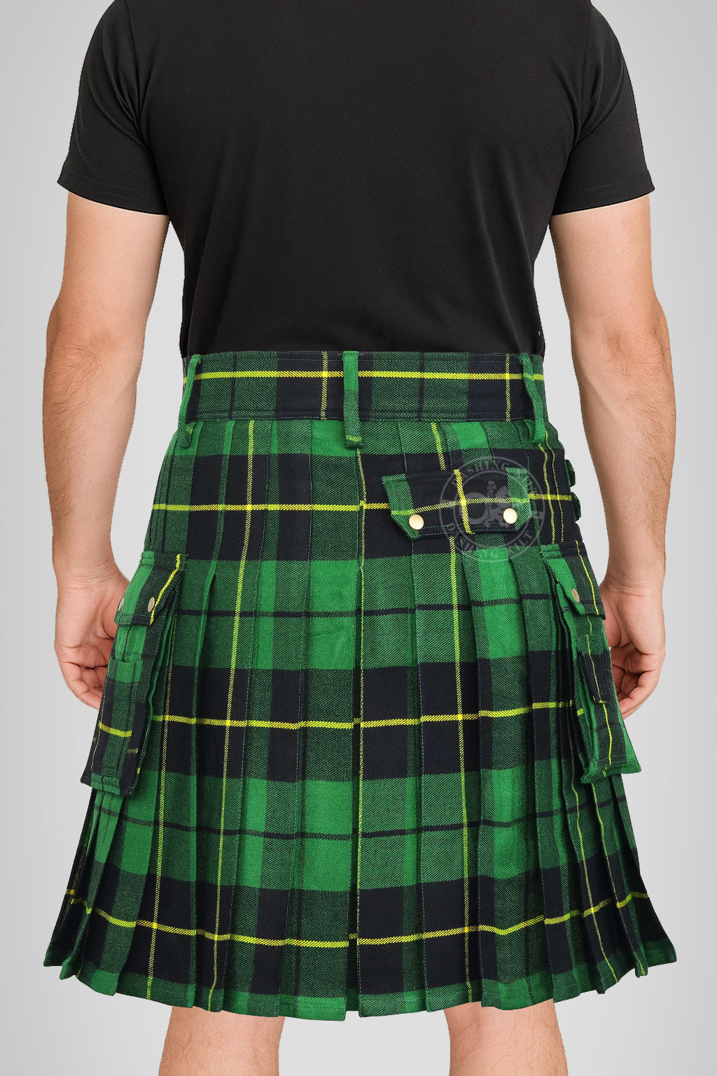 Wallace Hunting Tartan 16oz Utility Kilt for Men