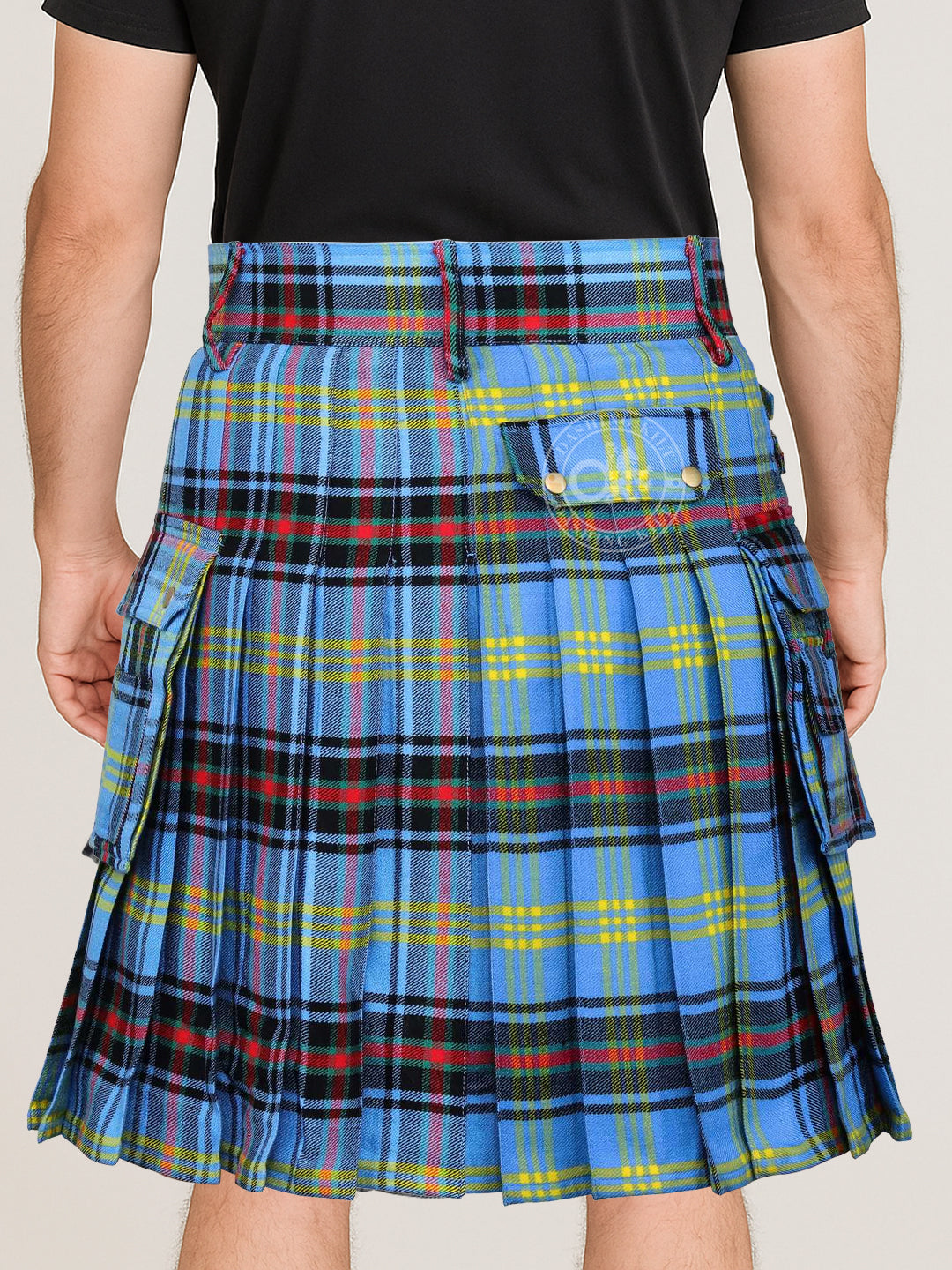 Bell of the Boarder Tartan 16oz Utility Kilt for Men