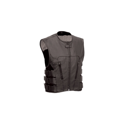 Leather vest