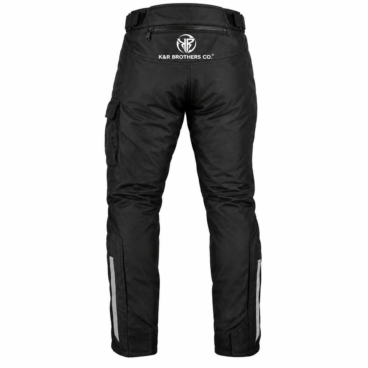Ladies Black Cargo Motorcycle Pants