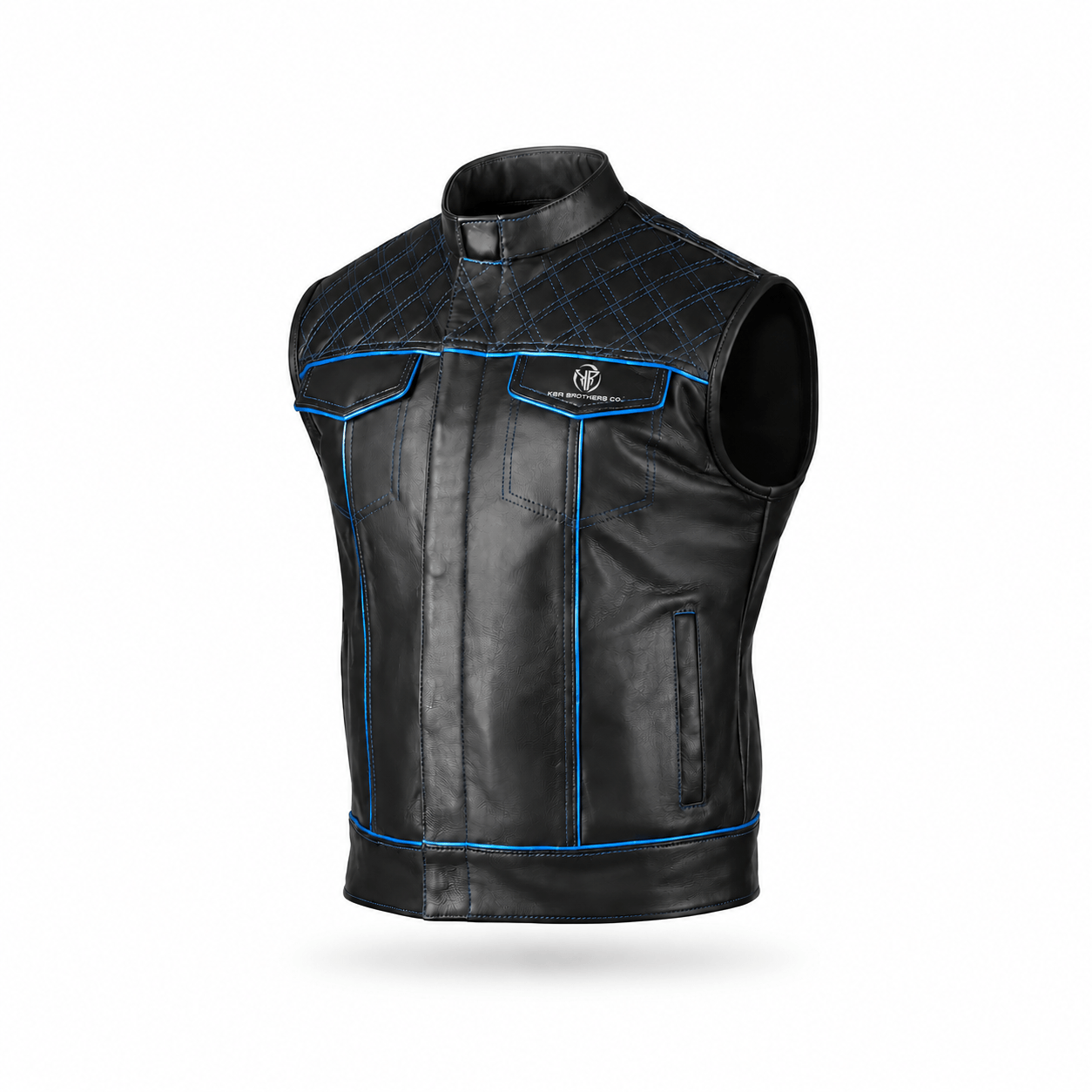 Blue Accent Vest